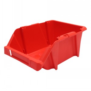 Stack & Nest Plastic Parts Bins Size D 10 Pack